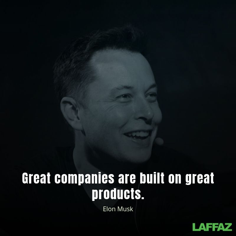 Great companies are built on great products.