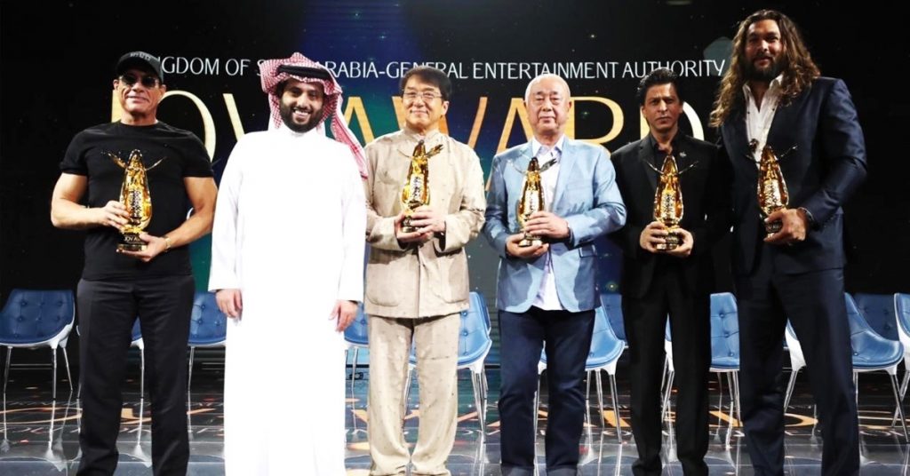 SRK, Jason Mamoa, Jackie Chan, Jean-Claude & Nobu chef garnish Saudi entertainment forum