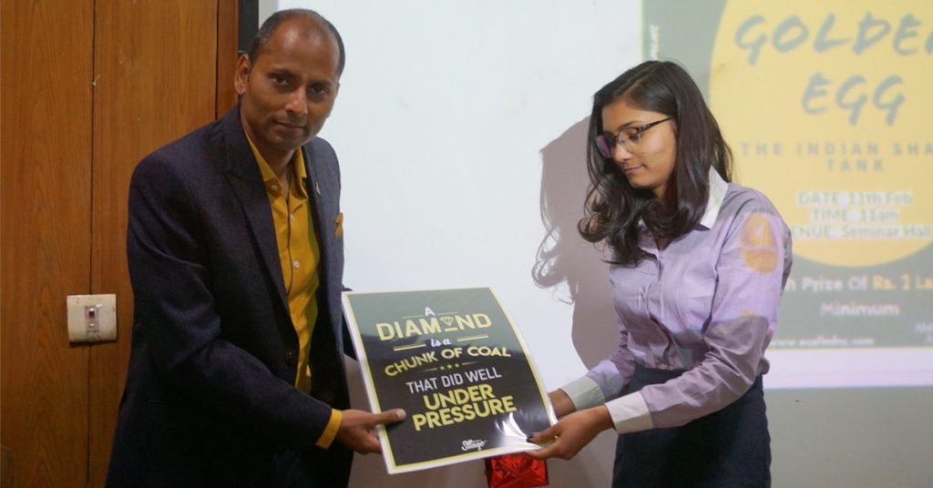 Goldenegg Invited Start-Up Pitches from Delhi University E- Cells at Moti Lal Nehru College