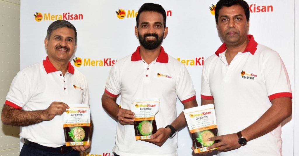 Indian cricketer Ajinkya Rahane invests in organic food startup MeraKisan