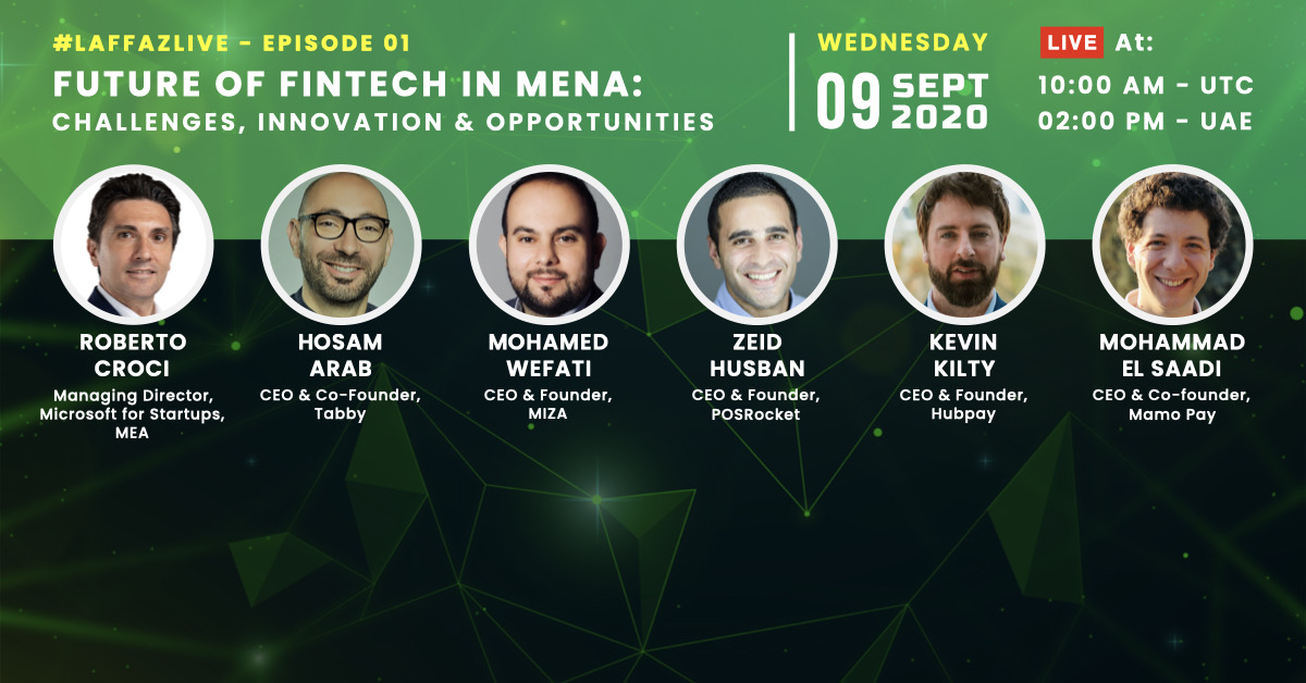 LAFFAZ to host 'THE FUTURE OF FINTECH IN MENA' with Microsoft for Startups MEA and Andra PR