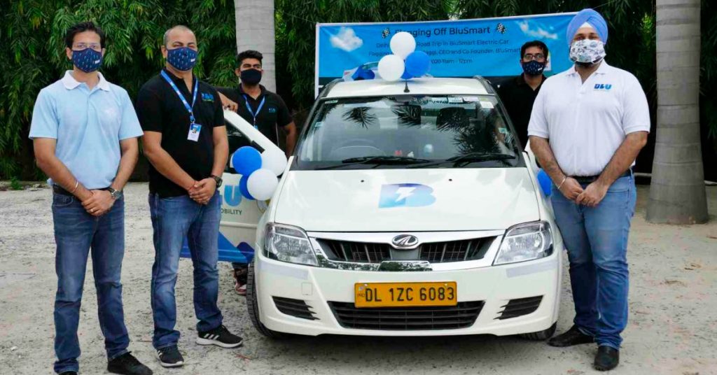 Delhi-NCR based electric ride-hailing startup BluSmart secures $7 Mn funding