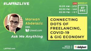 AMA with Ureed’s Marwan Abdelaziz on Freelancing, COVID-19 & Gig Economy