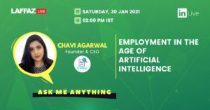 AMA with CView founder Chavi Agarwal on 'Employment in the Age of Artificial Intelligence'