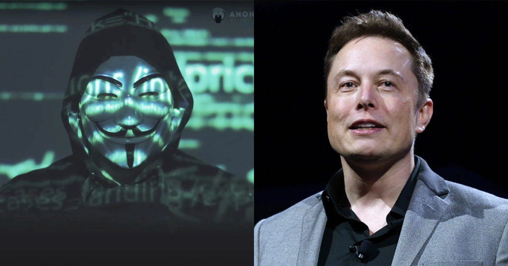 Anonymous message Elon Musk video