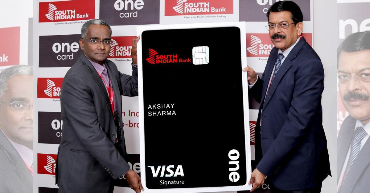 South Indian Bank Launches Sib Onecard Credit Card 4942