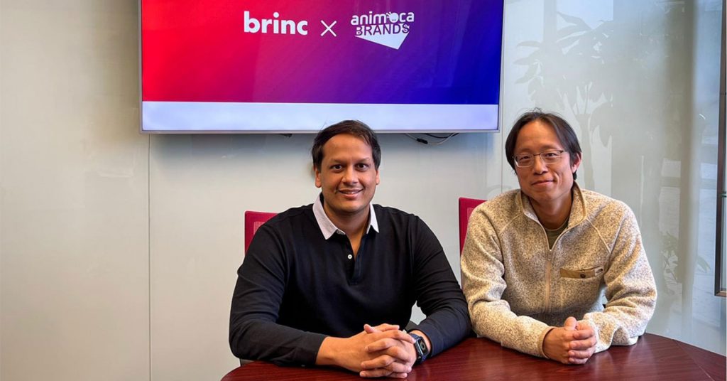Brinc closes 130 Mn funding Animoca Brands