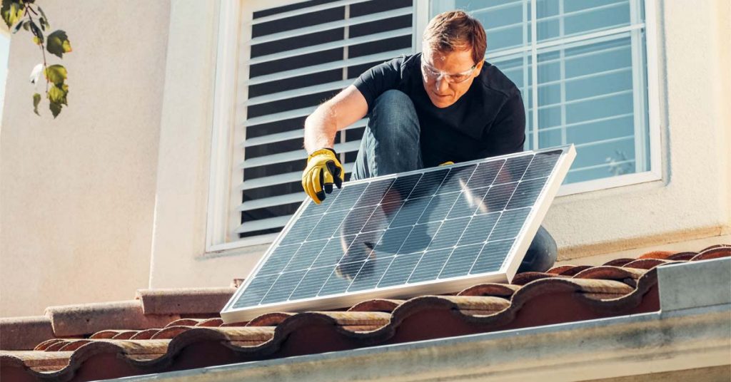 installing home solar system