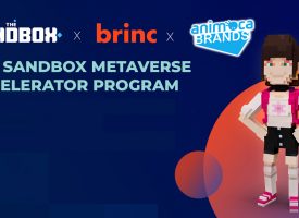 The Sandbox and Brinc announce $50 Mn open Metaverse accelerator program funding for 100 startups