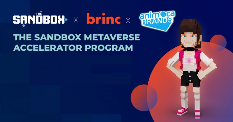 The Sandbox and Brinc announce $50 Mn open Metaverse accelerator program funding for 100 startups