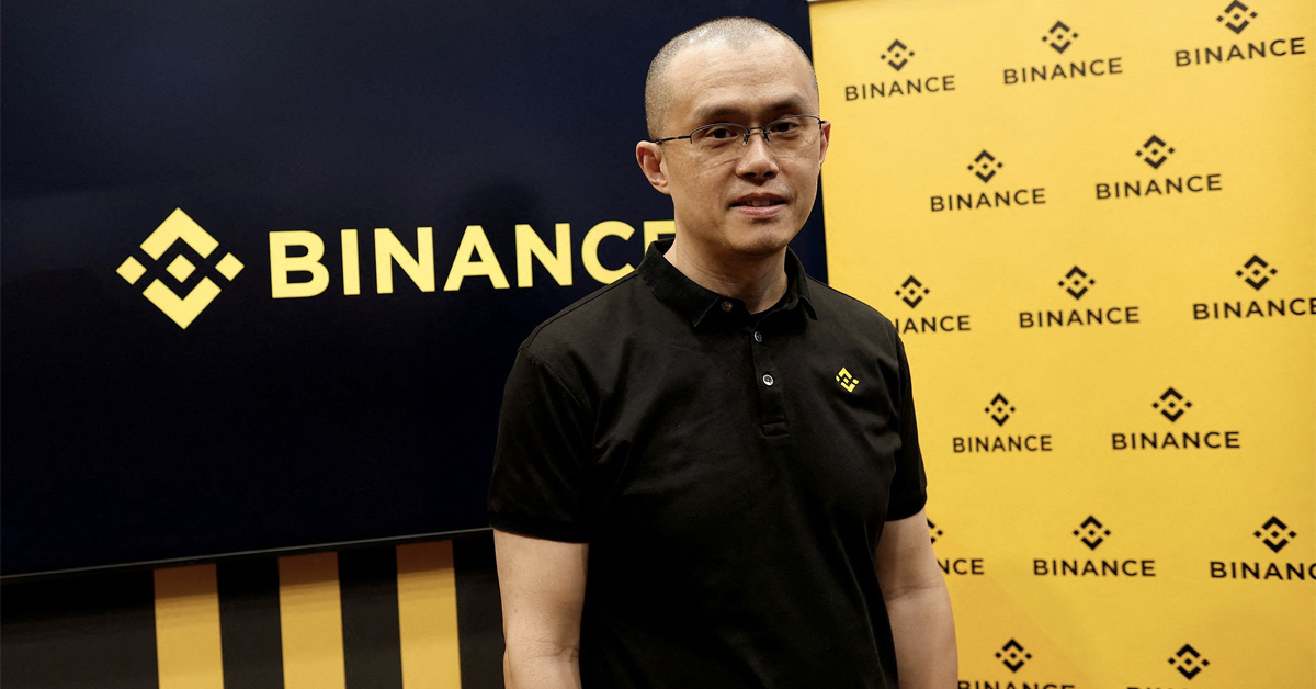 About $2.5 billion flowed out from Binance's stablecoin this week, Binance's CEO said on Twitter, after U.S. regulators turned their sights on the cryptocurrency.