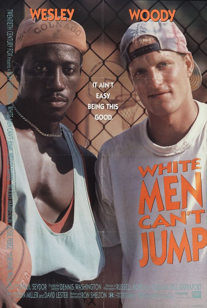 White Men Can’t Jump follows a pair of hustlers that are working in a park to make some money by winning basketball games. Eventually, those two hustlers team up to win even more money, and this movie captures all of the antics.