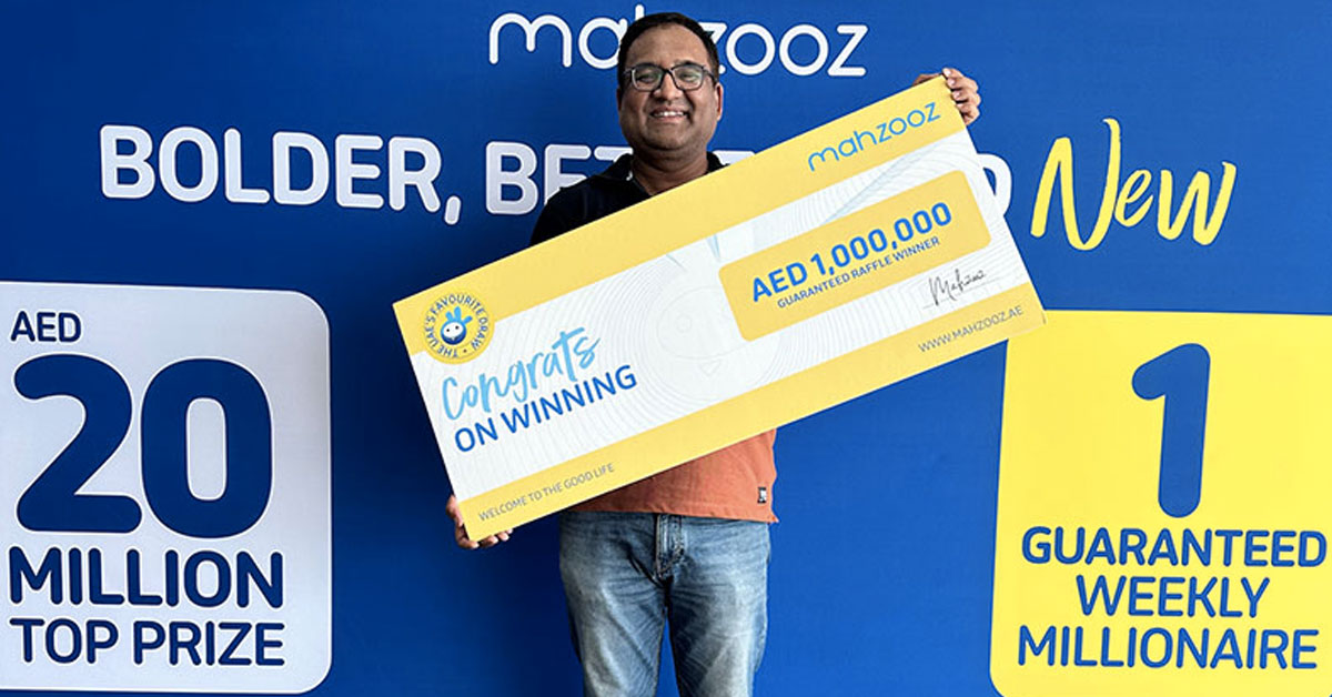 Aijaz, a 49-year-old United Arab Emirates resident who heads the distribution department at a private company, has been participating in Mahzooz since its launch in November 2020.