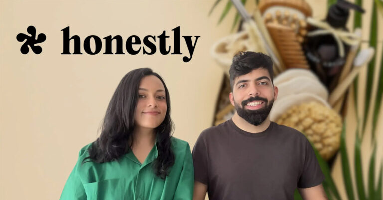 Honestly funding, personal care, honestly founders, Karishma Rathaur and Vivek Madani,