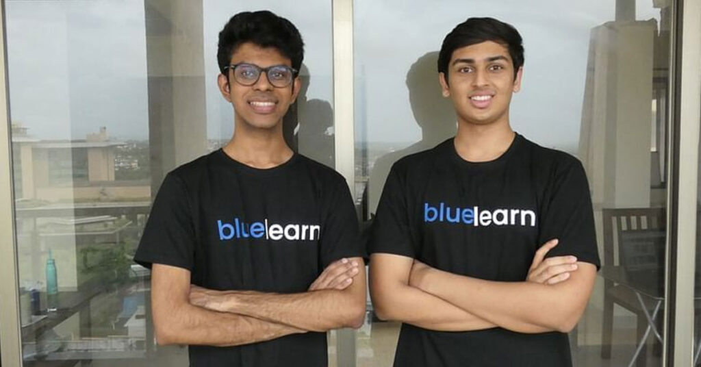 Launched in 2021 by BITS Pilani alumni Harish Uthayakumar and Shreyans Sancheti, BlueLearn initially began as a Telegram channel