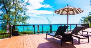 Outdoor decking - exterior design - interior design