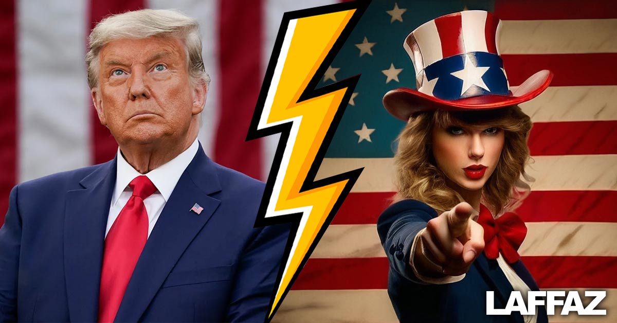 Donald Trump fake meme Taylor Swift