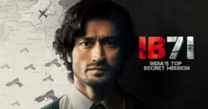 IB71 movie poster featuring the film's lead actor Vidyut Jammwal