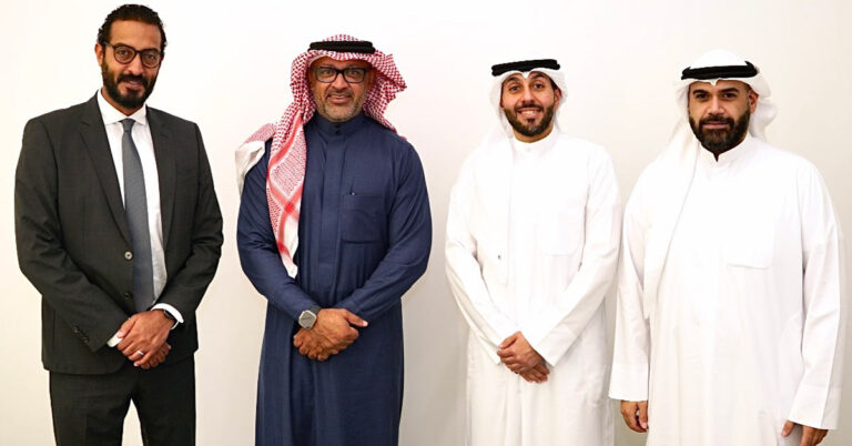 Pictured from left: Hany Soliman, Chief Growth & Development Officer, PayTabs Group; Abdulaziz Al Jouf, CEO & Founder, PayTabs Group; Ahmed Al-Mousa, Deputy CEO of Concept Group; Anwar Alqenaei, General Manager, PayTabs Kuwait