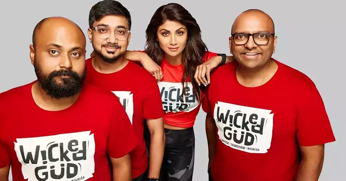 WickedGud co-founders and Bollywood actress Shilpa Shetty