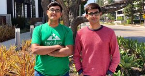 Pixxel co-founders: Kshitij Khandelwal, CTO (L), and Awais Ahmed, CEO via Business Standard