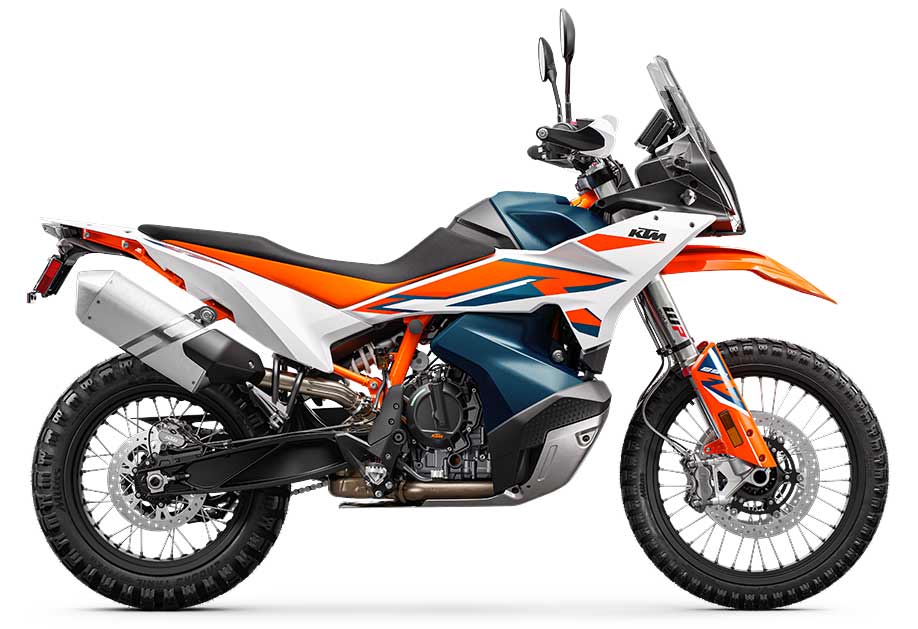 The KTM 890 Adventure R is built for hardcore adventurers who love tackling rough trails and off-road terrains while maintaining exceptional performance on highways.