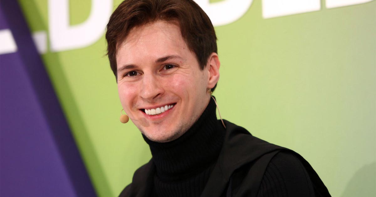 Pavel Durov, CEO of Telegram