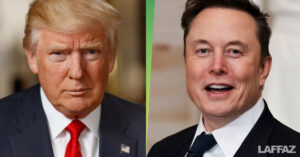 U.S. President Donald Trump and Elon Musk