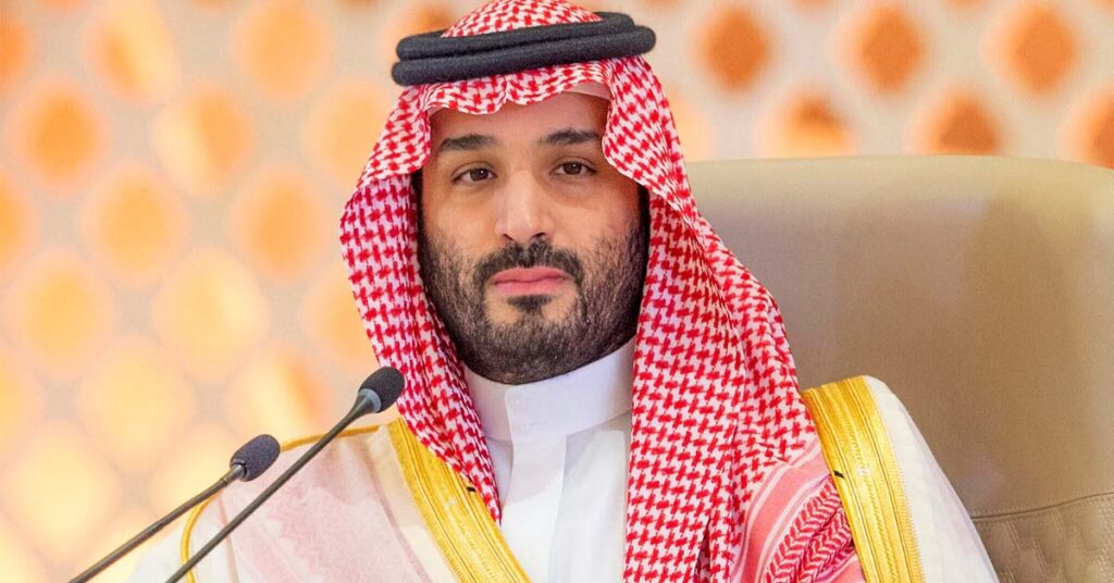 Saudi Arabia's Crown Prince Mohammed bin Salman latest photo