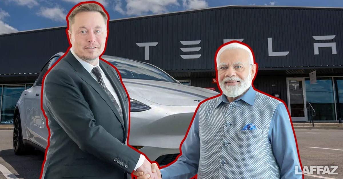 Elon Musk and Narendra Modi