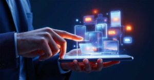 Programmatic advertising concept