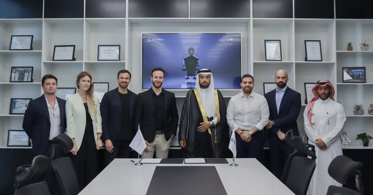 Humanoid and QSS AI & Robotics team enters into into a strategic partnership with QSS AI & Robotics, Saudi Arabia’s leading robotics and AI company advancing the localization of cutting-edge technologies under Vision 2030.