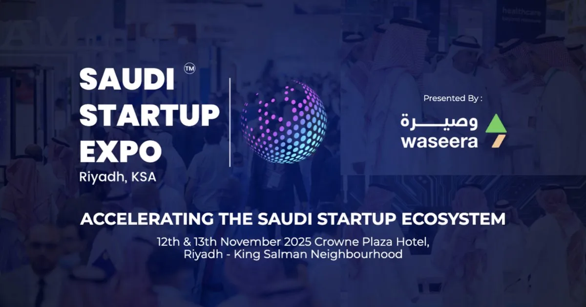 Saudi Startup Expo 2025, presented by Waseera - 2 and 13 November 2025 at the Crowne Plaza hotel in Riyadh