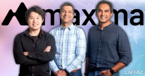 Maxima co-founders (L-R): Jack Liao (CTO), Yogi Goel (CEO), and Akshaya Srivatsa (CPO)