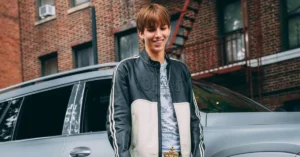 Rapper Maxon Margiela smiling