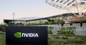 A still from Nvidia headquarters