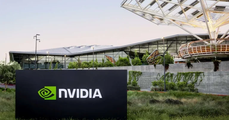A still from Nvidia headquarters