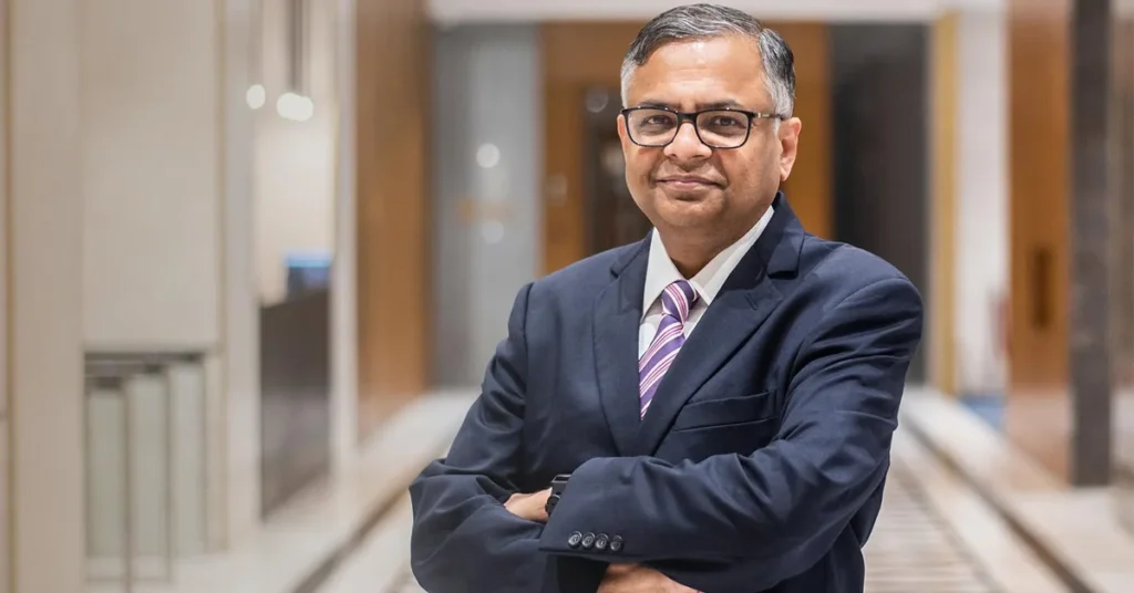 Tata Motors' chairman N. Chandrasekaran