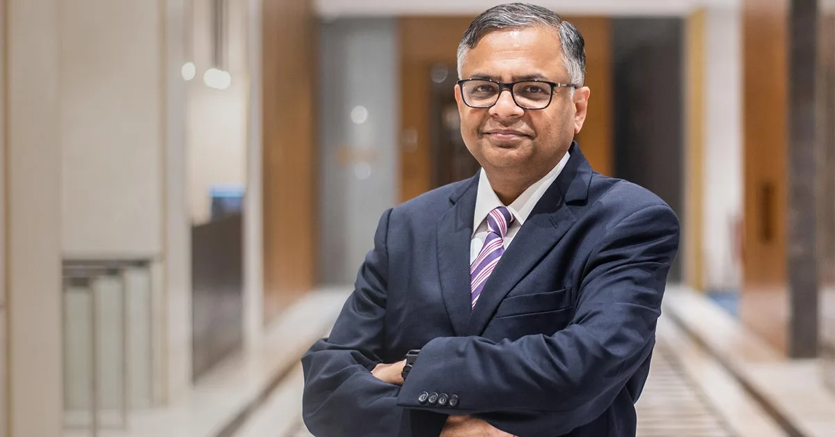 Tata Motors' chairman N. Chandrasekaran