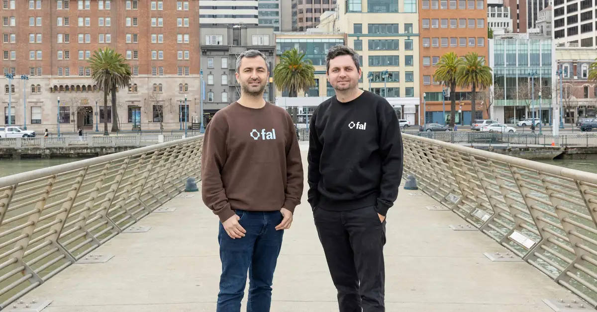 Fal co-founders: Burkay Gur (Left) and Gorkem Yurtseven via Reuters - plans to expand its team and launch a small investment fund