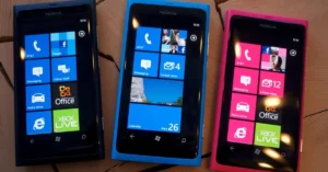 The Nokia Lumia 800 smartphone, representing the Windows Phone platform, in the context of fans calling for a Microsoft relaunch