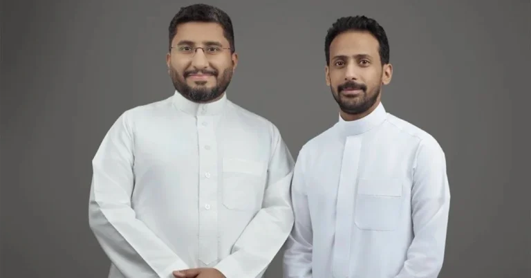 GAGA co-founders Eyad Alshabaan (left) and Abdullah Alkharsani (right)