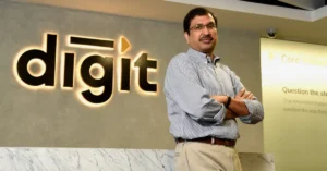 Go Digit tax demand notice - Kamesh Goyal, founder of Go Digit Insurance, during a corporate event