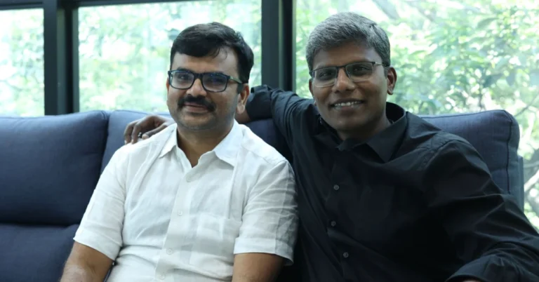Magizhan Selvan CEO and Shan MS COO co-founders of Moving Tech Innovations parent company of Namma Yatri