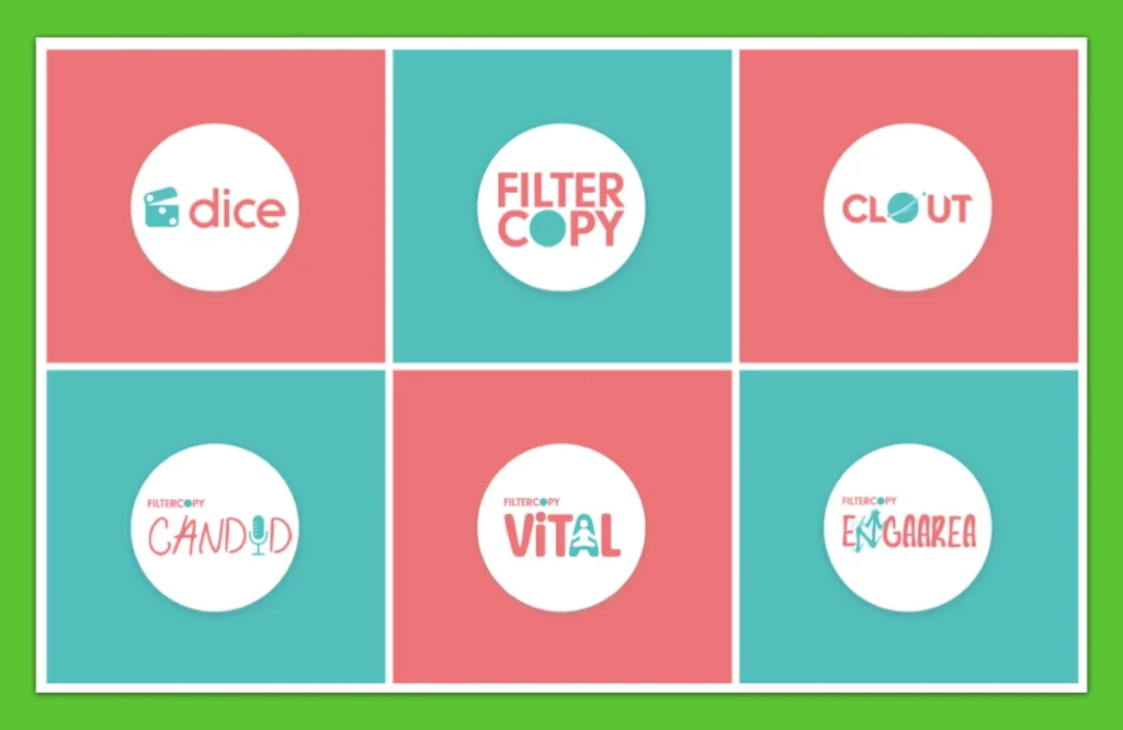 Pocket Aces content portfolio including FilterCopy, Dice Media, and Gobble brands