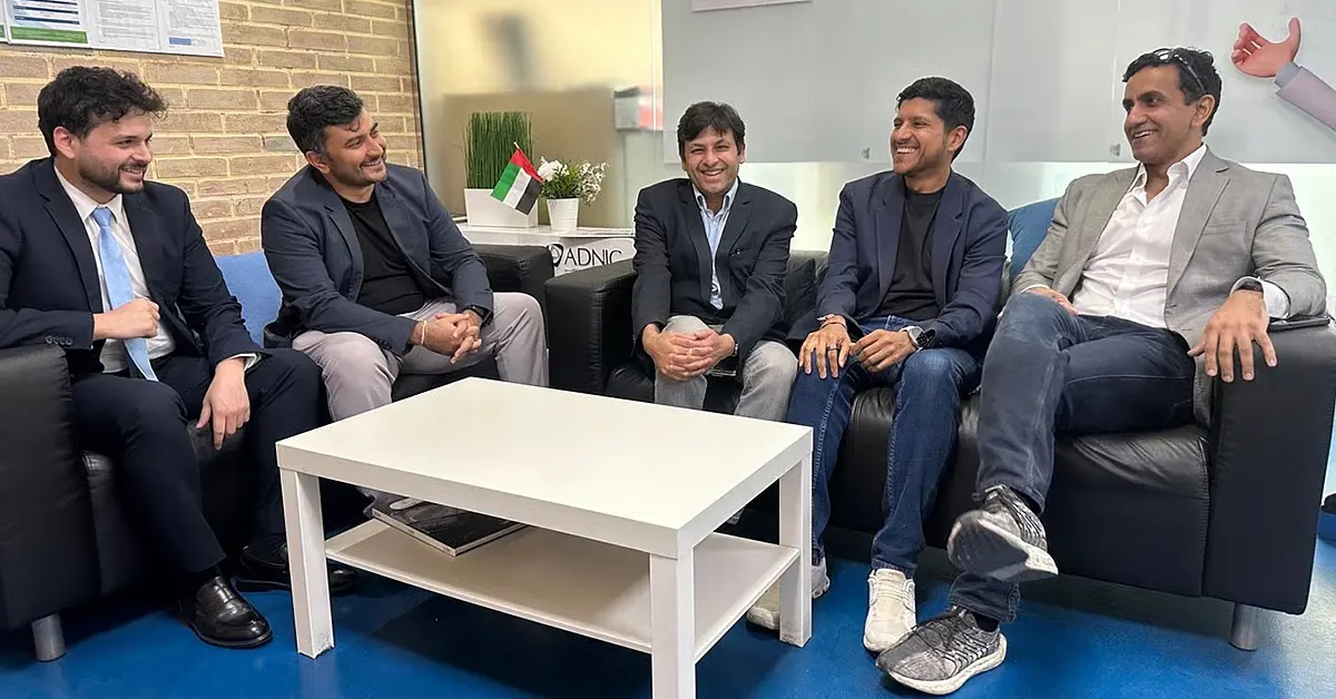 Team members of UAE-based healthtech company TruDoc Healthcare, which raised $15 million to expand its virtual healthcare services.