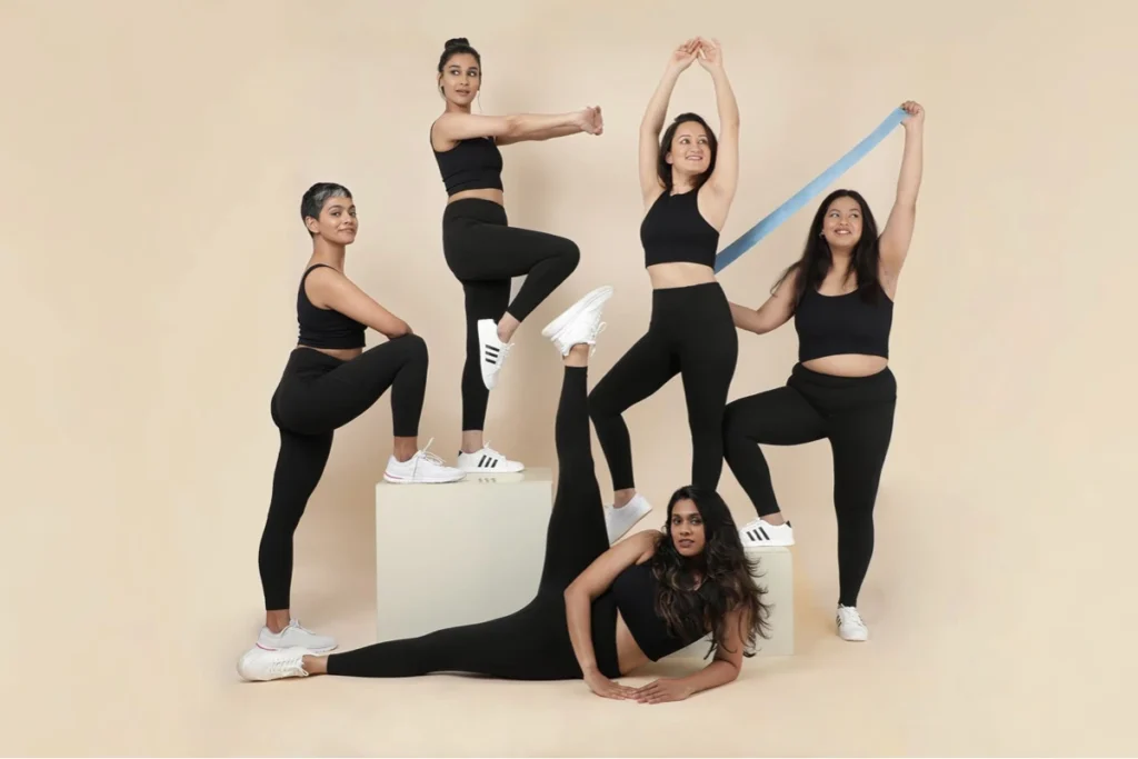 BlissClub's Ultimate Leggings with deep functional pockets — the founding product of India's community-first women's activewear D2C brand by Minu Margeret