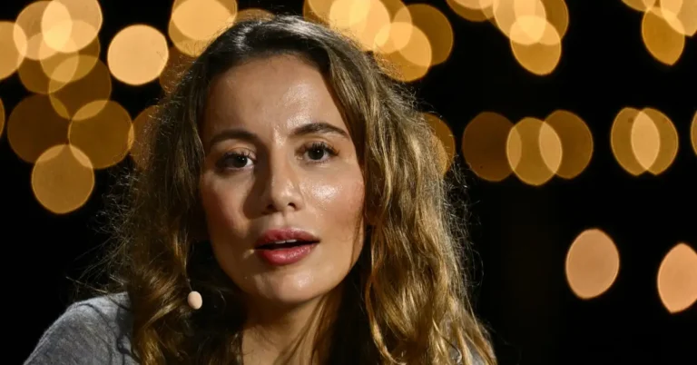 Mira Murati, founder of Thinking Machines Lab, at a public event