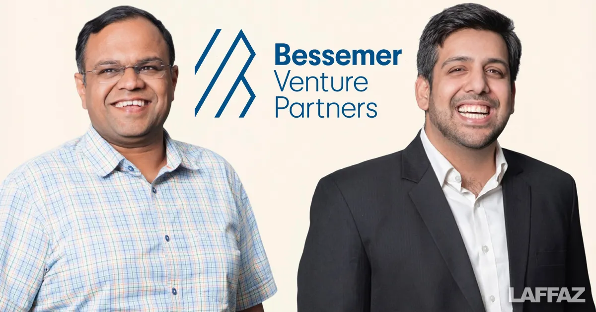 Vishal Gupta and Anant Vidur Puri, Partners at Bessemer Venture Partners India, who lead the firm's investment strategy from its Bangalore office
