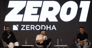 Zerodha Zero1 creator initiative logo and branding before shutdown